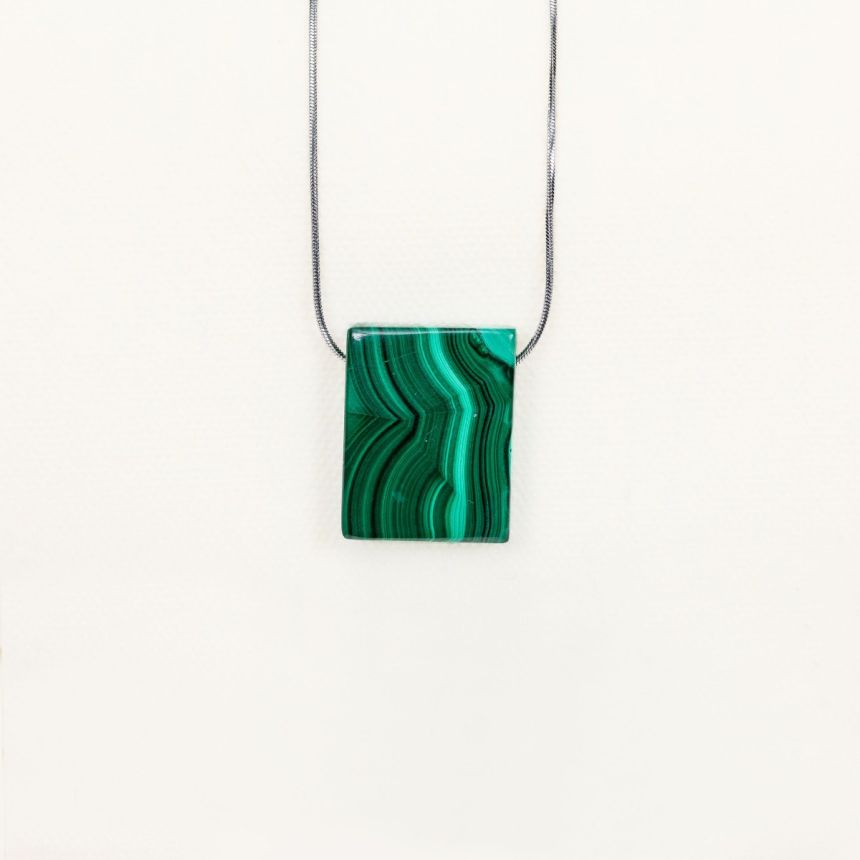 Pendentif Maitso - Malachite