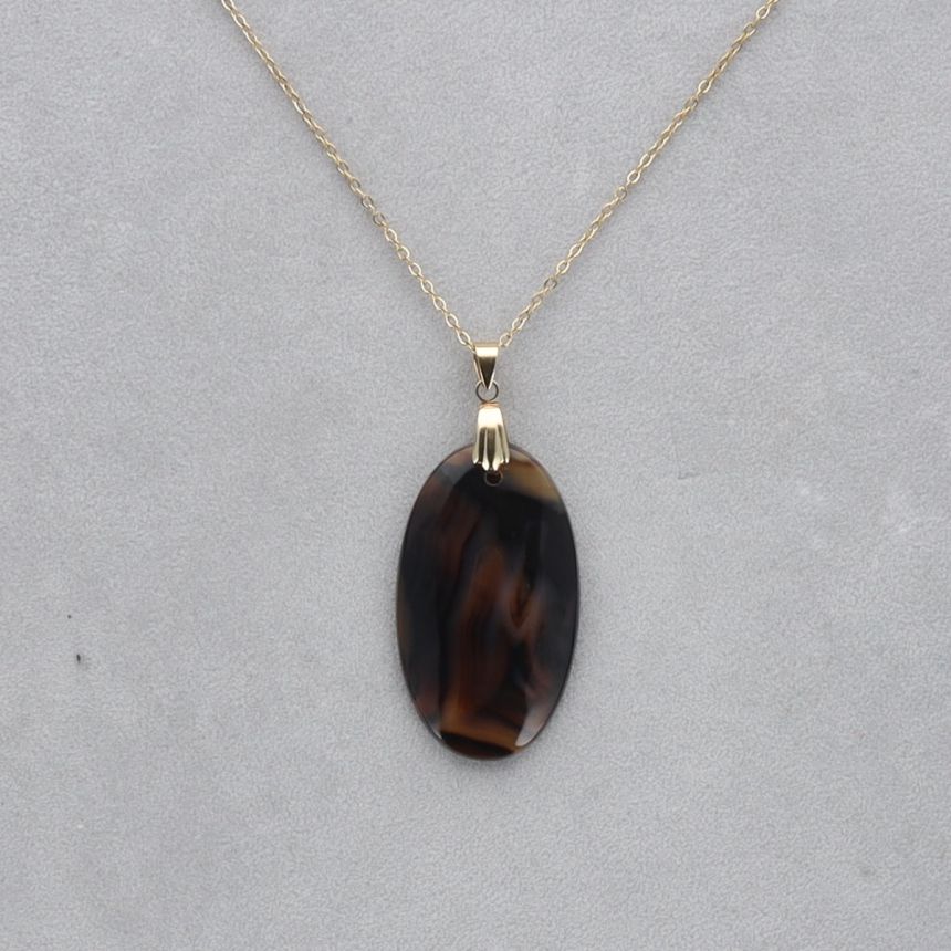 Agate Montana percé 31