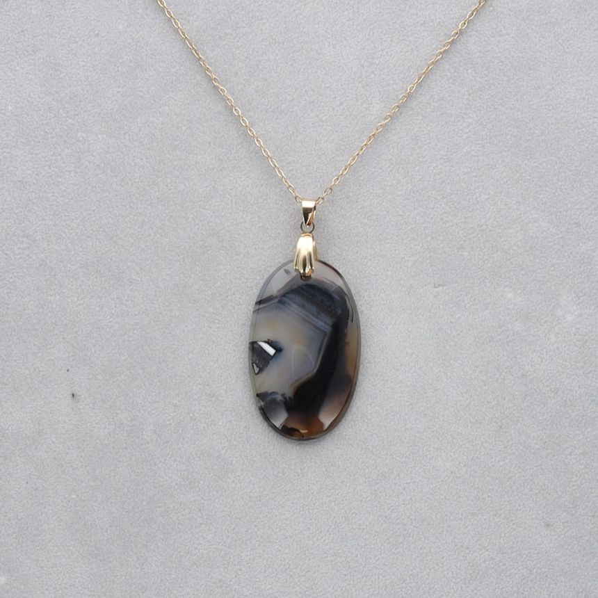 Agate Montana percé 38