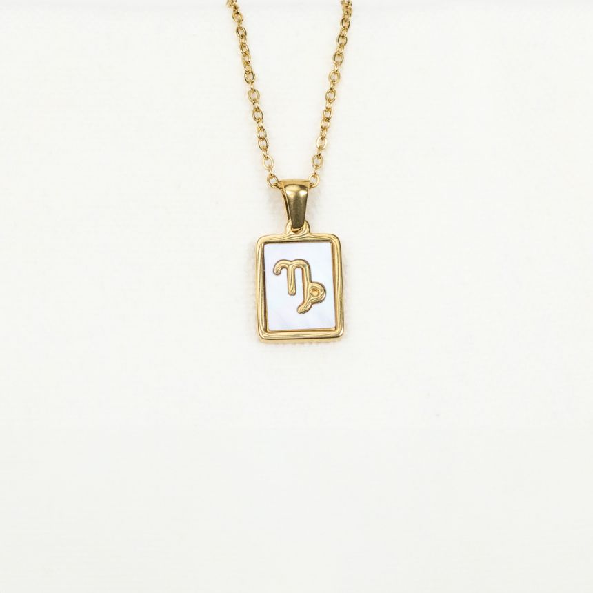 Pendentif Capricorne - Nacre
