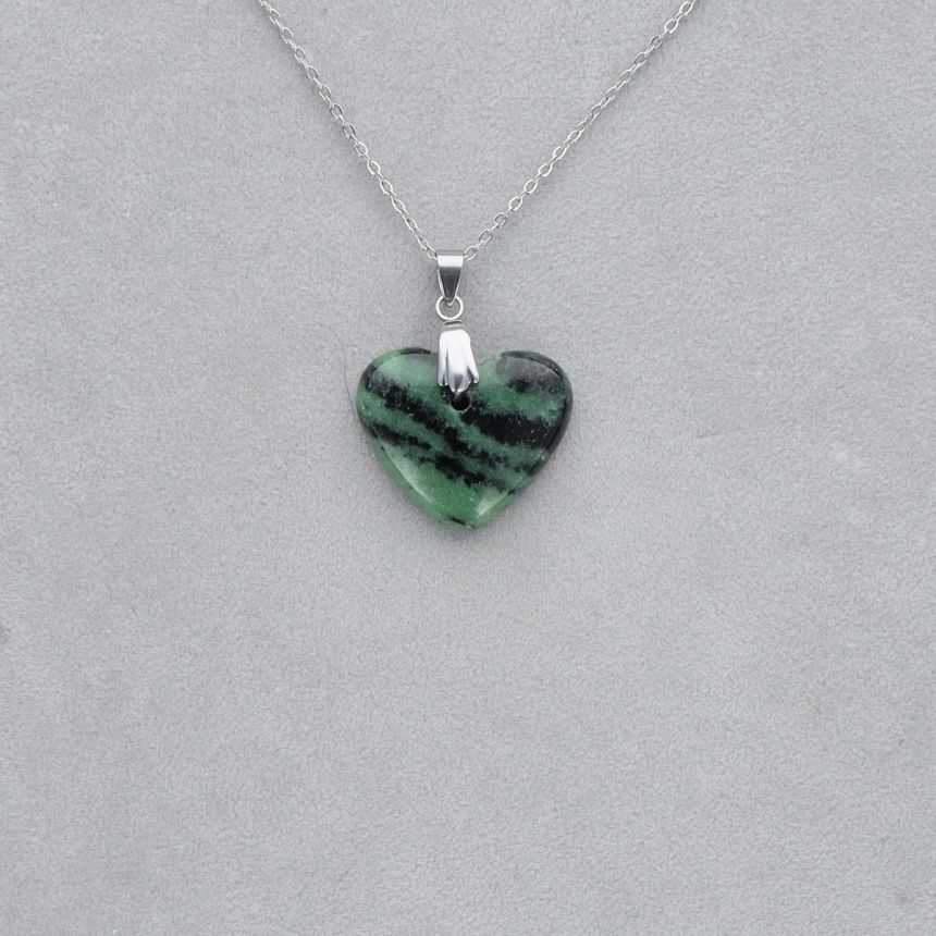 Fuschite Rubis Cabochon percé 73