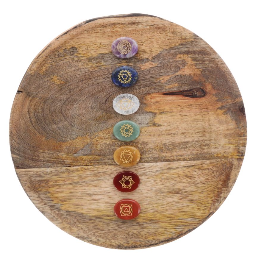 Lot galet - 7 chakras