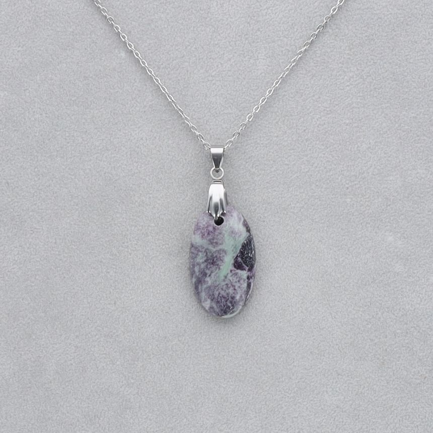 Kammererite Cabochon percé 26