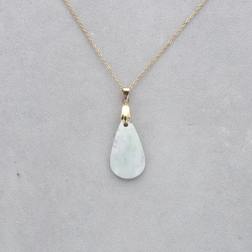 Kammererite Cabochon percé 51