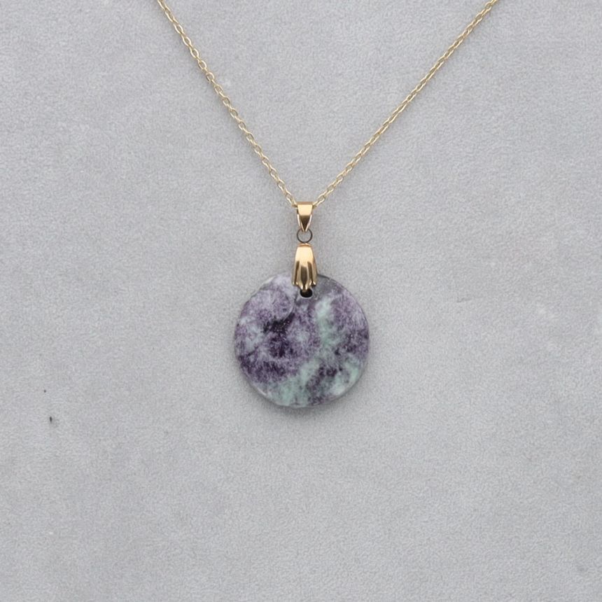 Kammererite Cabochon percé 56