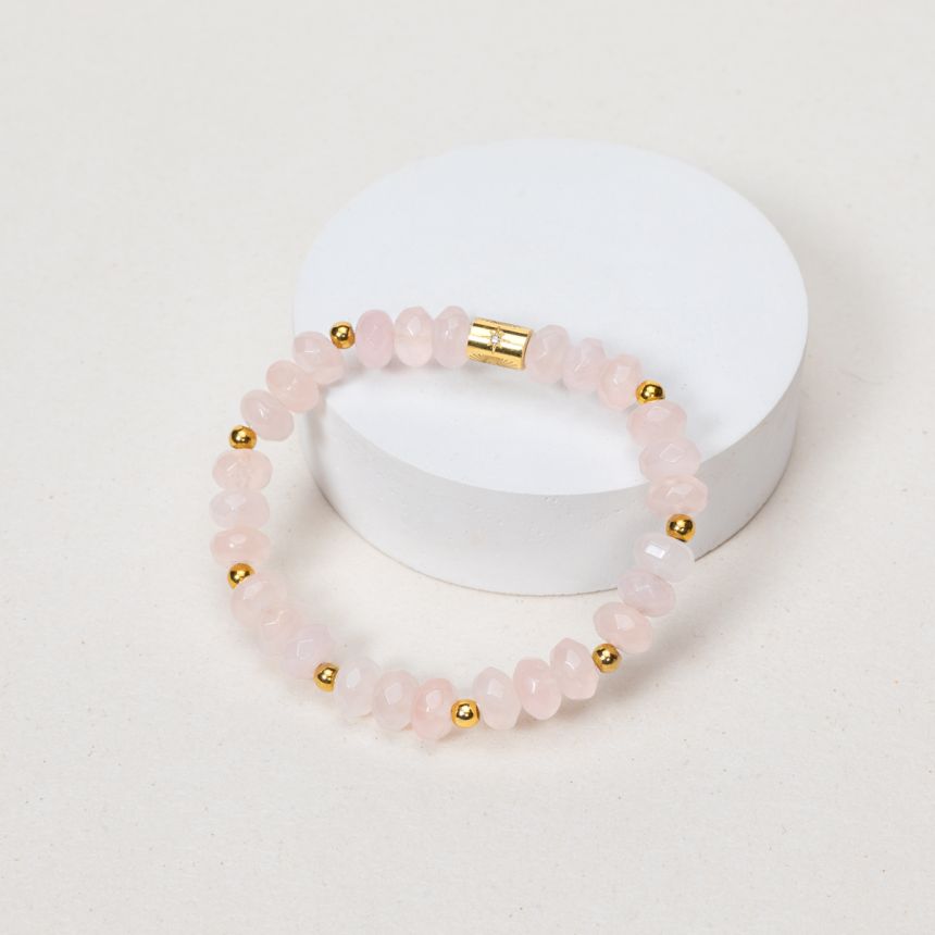 Bracelet Viola - Quartz Rose