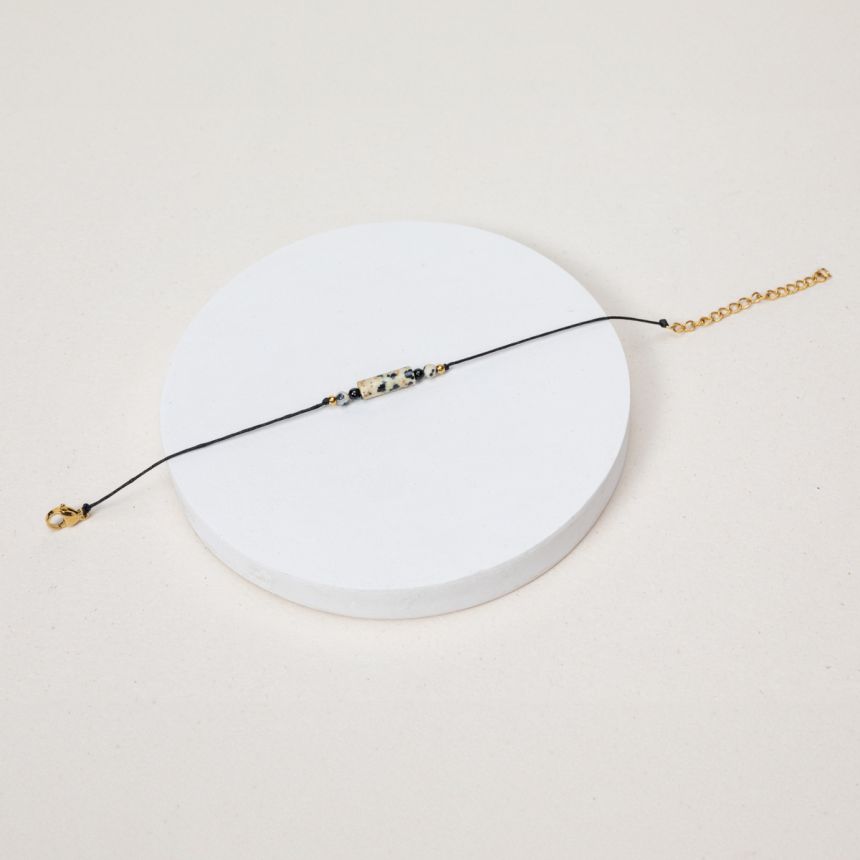 Bracelet Dalma - Jaspe Dalmatien